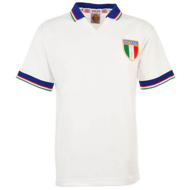 1982 Italy Retro Away Kit Soccer Jersey